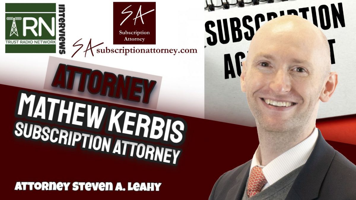 Mathew Kerbis - Subscription Attorney